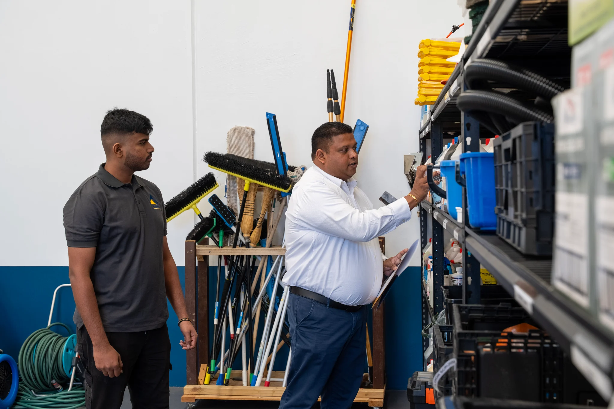 Emera colleagues planning together