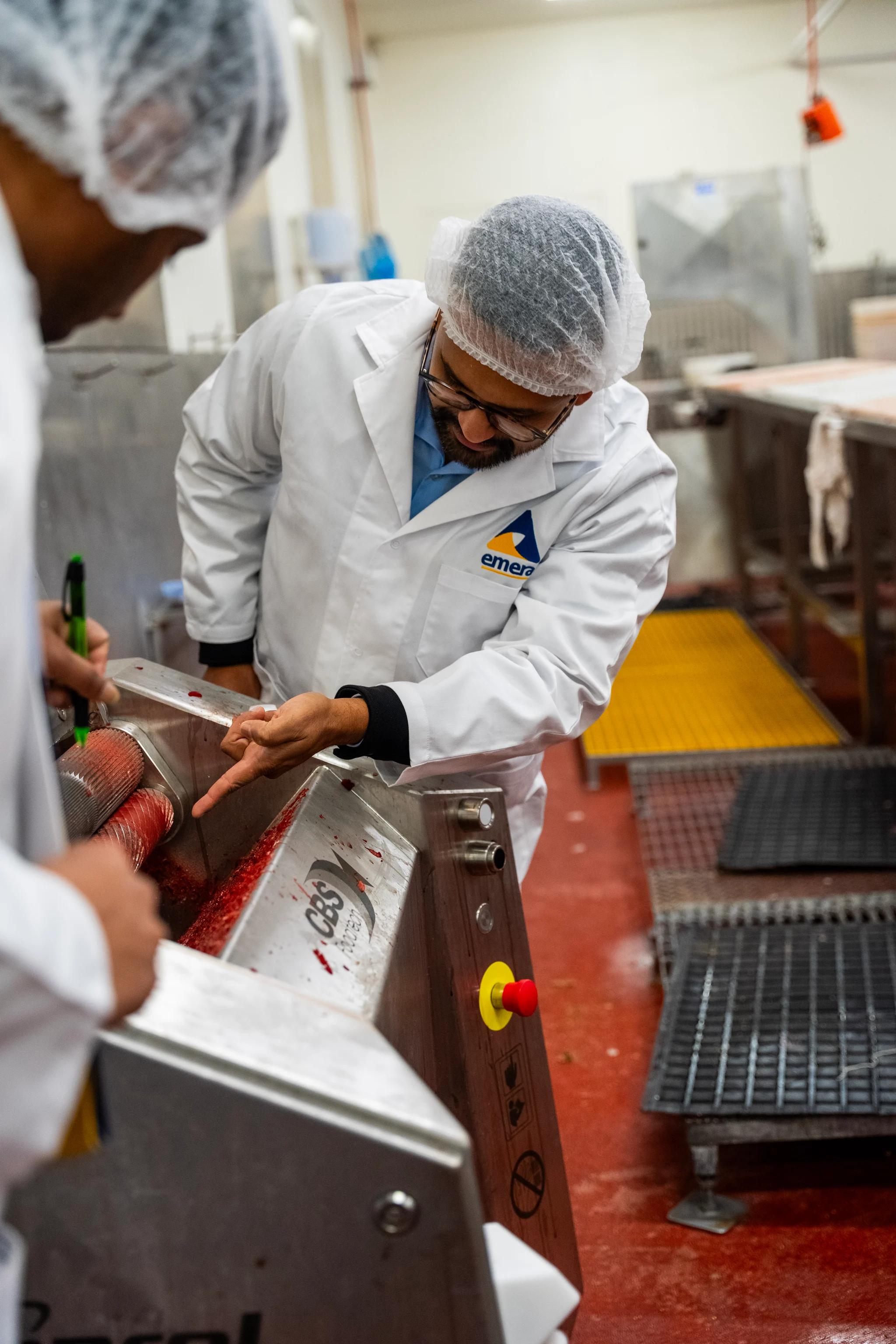 Emera team cleaning a food manufacturing facility